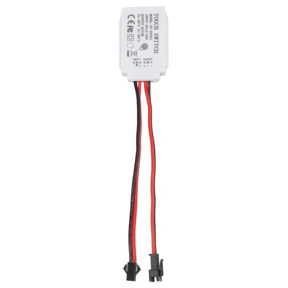 Smart Touch Light Switch 12V 5A Perfect For Glass And Acrylic Mirror Control