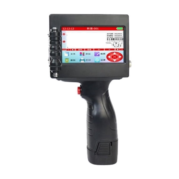 Smart Touch Screen Handheld Inkjet Printer Multilingual Printer Small Automatic Digital Encoding Batch Number Portable ,Versatile Surface Compatibility