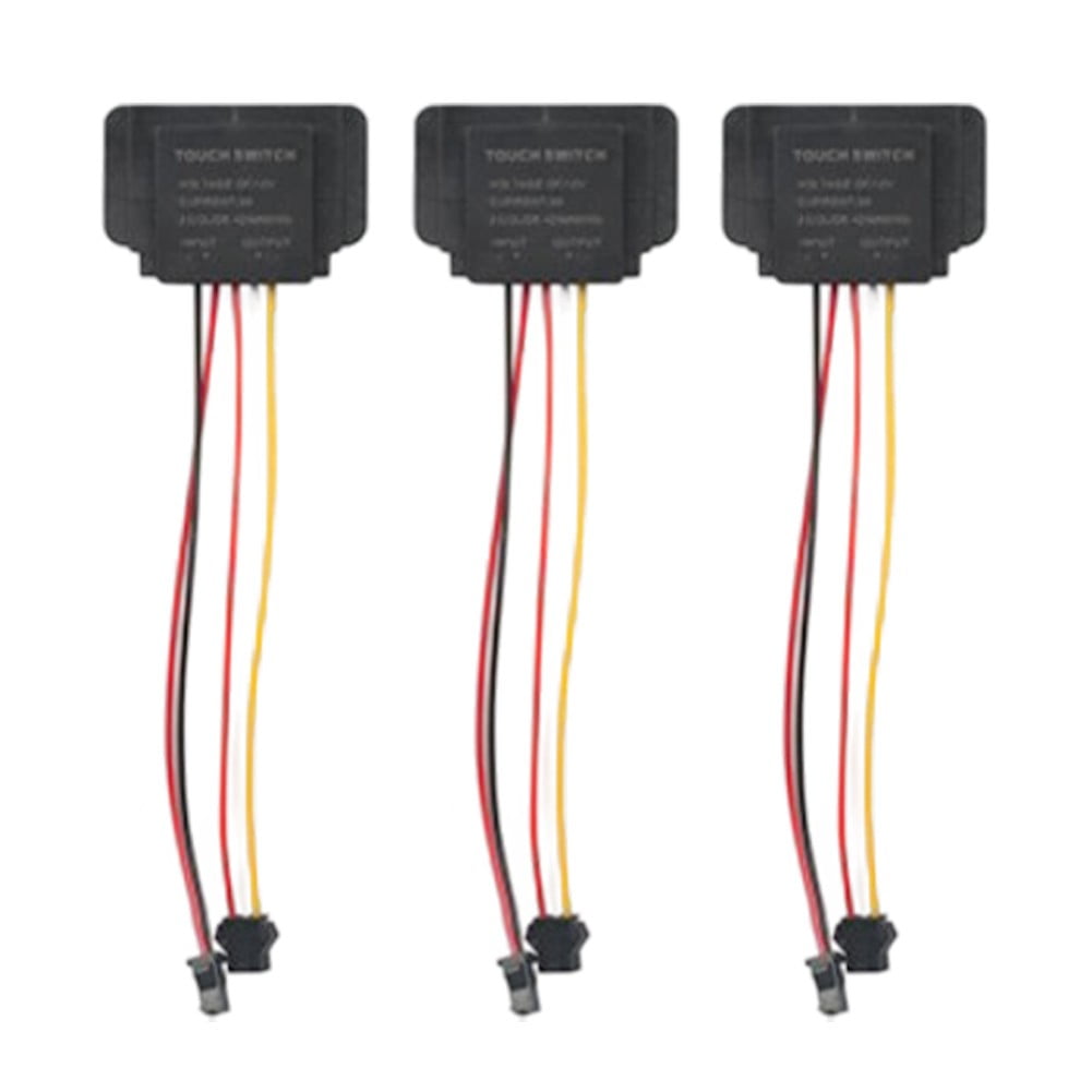 Smart Touch Sensor Switch for LED Mirror 12V 3A Single/Three Color ...
