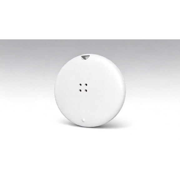 Smart Tracker for Apple Find My & Find Hub, 18-Month Battery, IP67 Waterproof, Round White, 1-Pack
