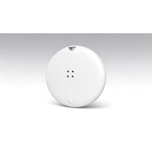 Smart Tracker for Apple Find My & Find Hub, 18-Month Battery, IP67 Waterproof, Round White, 1-Pack