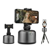 Smart Tracking Holder Live Stream 360°Rotation Auto Face Object Tracking Selfie Stick for iPhone Android Phones