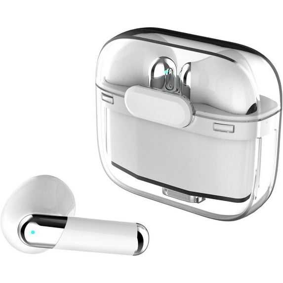 Smart Translation Earbuds, Two-Way Real-time Translator Earbuds 144 Languages with APP,True Wireless Bluetooth Translator Headphones with Charging Case for Business Travelling , White