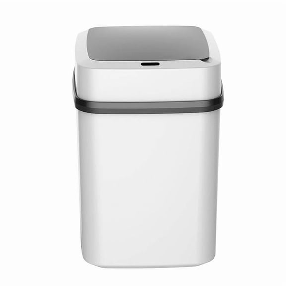Smart Trash Can, Motion Sensor Lid, Odor-Sealed, AA Battery Powered, 1 Pack