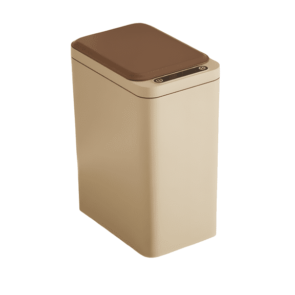 Smart Trash Can Motion Sensor Lid, Soft Close, Bag Ring, 1 Pack