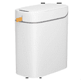 thumbnail image 1 of Smart Trash Can with Sensor Lid, Auto Bagging & Touch-Free Removal, 1 of 14