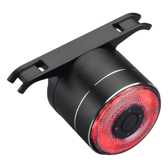 Smart USB-C Rechargeable Bicycle Tail Light with Intelligent Sensor; Auto On/Off in Low Light; Brake Light Function; Durable and Water Resistant; Easy Saddle or Seatpost Installation