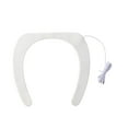 thumbnail image 1 of Smart USB Heated Warmer Toilet Seat Cover Pads Reusable Universal Toilet Seat Cushion Pad Warmer Cover Upgraded Cushion Fits for Winter Bathroom Toilet Rings of Different Shapes 1PC 13.4"x12.6" White, 1 of 9
