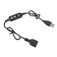 thumbnail image 1 of Smart USB Timer Cord 24H Adjustable Auto Shut-Off 5V For Aquarium Desk Fan LED Power Saving, 1 of 8