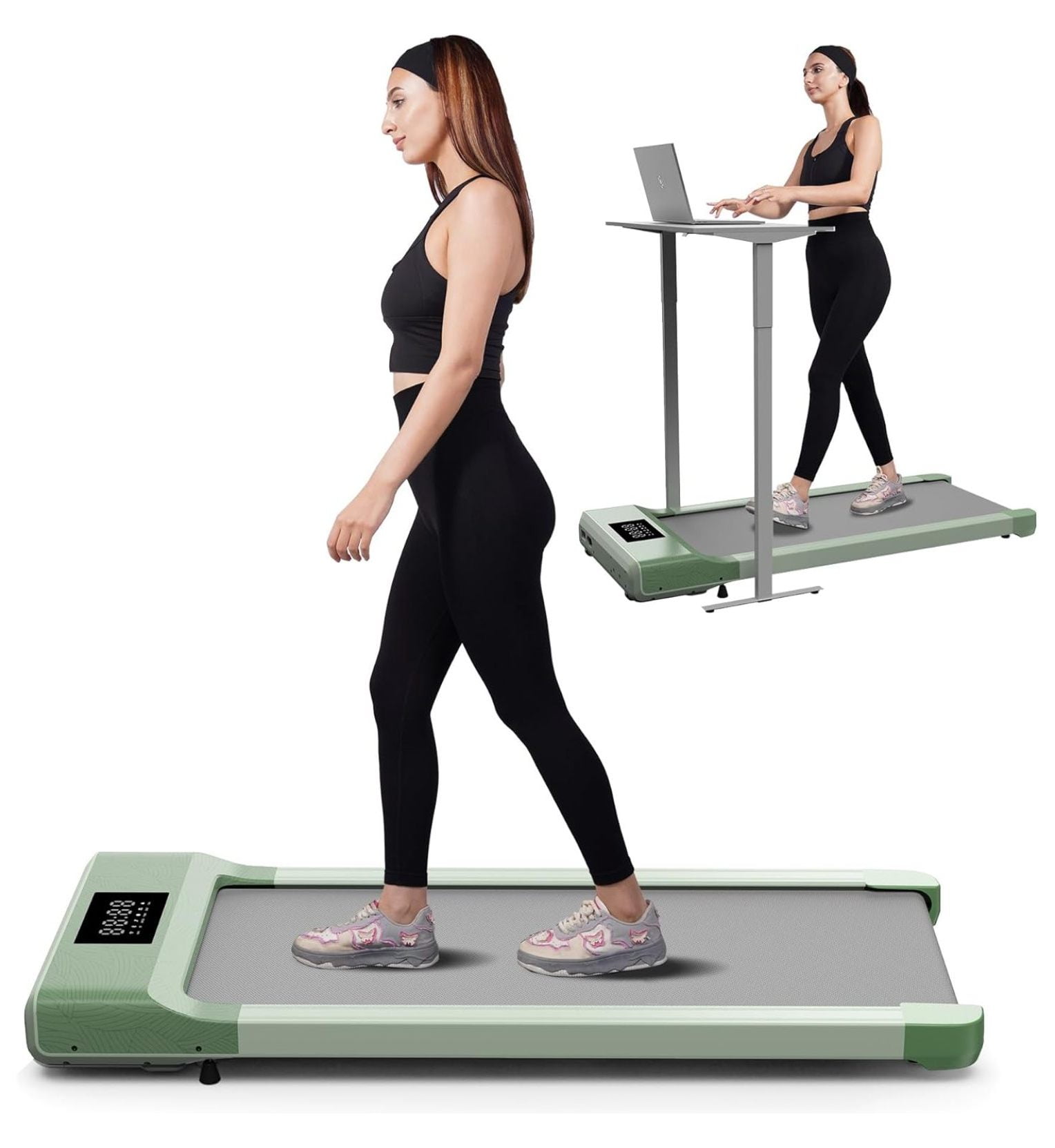 Walking Pad With Incline CITYSPORTS Portable Treadmill, Under Desk
