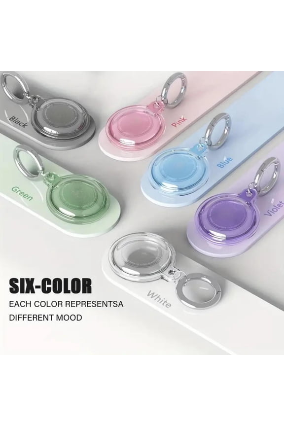 Smart & Universal Waterproof Keychain - 6-Color Options with Real-Time Tracking & Versatile Compatibility​,white