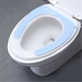 thumbnail image 1 of Smart Usb Heated Warmer Toilet Seat Cover Pad Constant Temperature Heating Toilet Seat Covers Cushion Universal Self Adhesive Waterproof Toilet Pad Washable Reusable Dorm Room Essentials For Girls, 1 of 9
