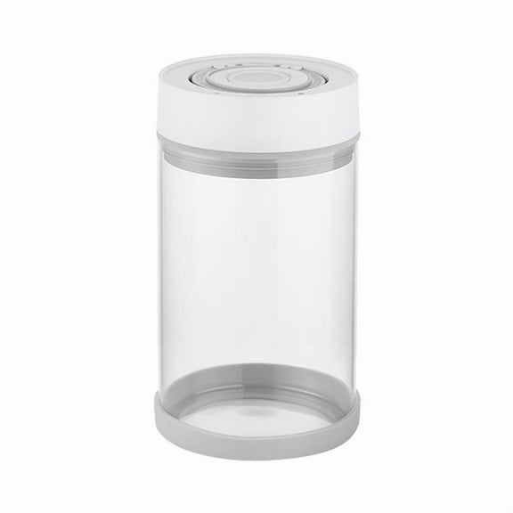 Smart Vacuum Glass Jar for Food Storage - Reusable, Multipurpose Container for Coffee Beans, Fruit, Large Capacity