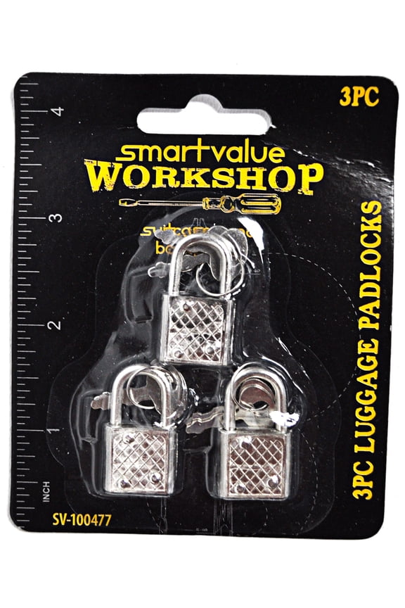 Workshop Luggage Padlocks