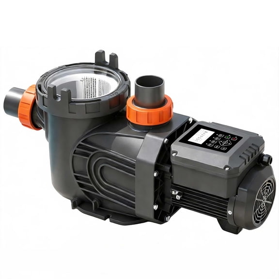 Smart Variable Speed Pool Pump 3.0 HP, 220-240V, In/Above Pool Pump With Filter Basket, Energy Efficient, High Flow & Self Primming