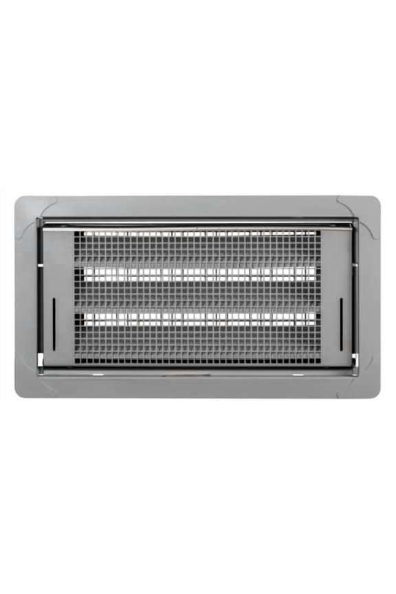 Dual Function, Engineered Foundation Flood Vent, FEMA Compliant and ICC-ES Certified Model 1540-510 (Gray)