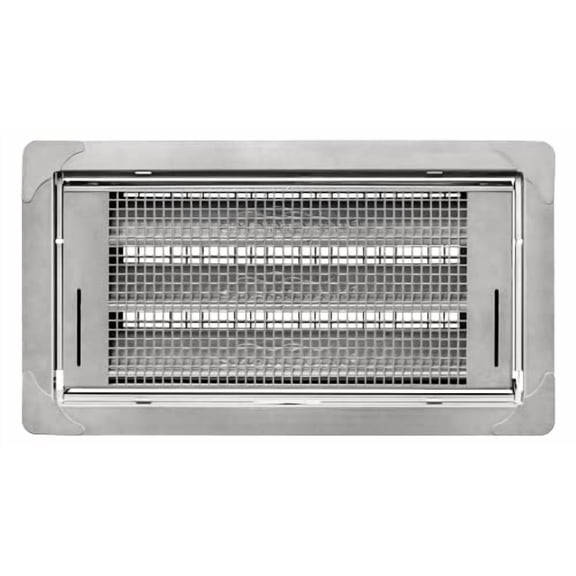 Smart Vent Dual Function, Engineered Foundation Flood Vent, FEMA Compliant and ICC-ES Certified Model 1540-510 (Stainless Steel)