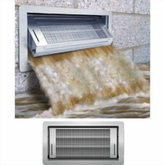 Smart Vent Dual Function Foundation Vent - Pack of 12 Residential Use, Standard Application