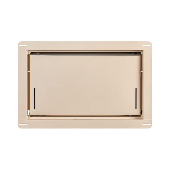 Smart Vent Insulated Foundation Flood Vent - Wood Wall Model, FEMA Compliant and ICC-ES Certified Model 1540-570 (Wheat)
