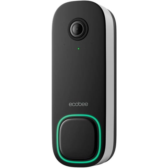 Smart Video Doorbell Camera (Wired) - with Industry Leading HD Camera, Smart Security, Night Vision, Person and Package Sensors, 2-Way Talk, and Video & Snapshot Recording