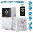 Smart Video Doorbell with Chime Wireless Camera Doorbell 1080P HD