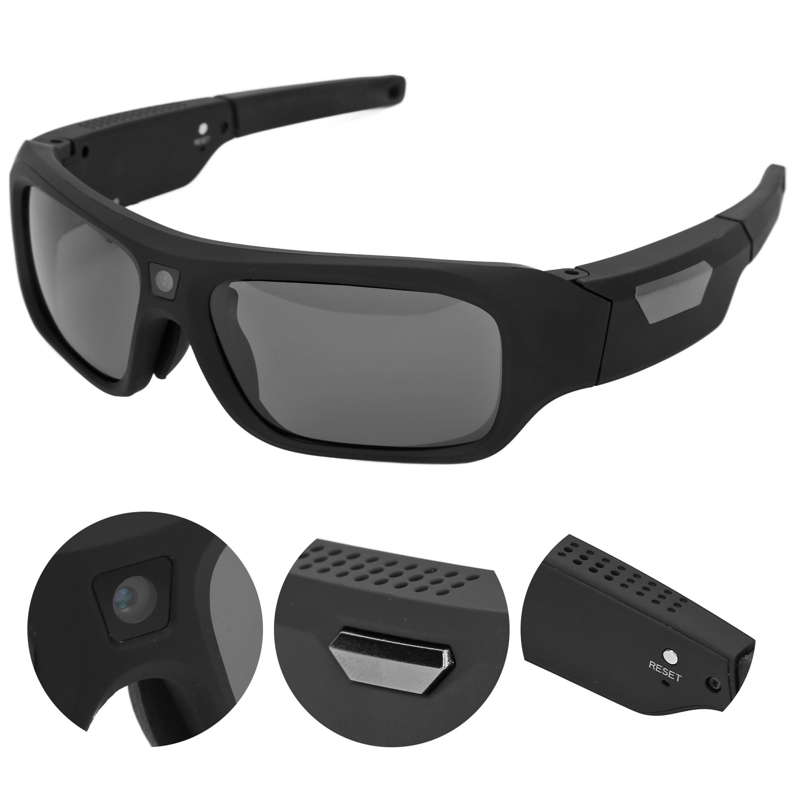 Smart Video Recording Sunglasses 2K Ultra HD Video Sunglasses With