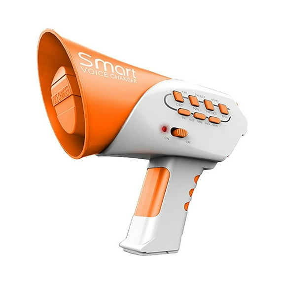 Smart Voice Changer Loudspeaker - 7 Voice Modes, 5 DIY Rhythms, Battery-Powered - Fun Toy for Kids' Parties/Gatherings