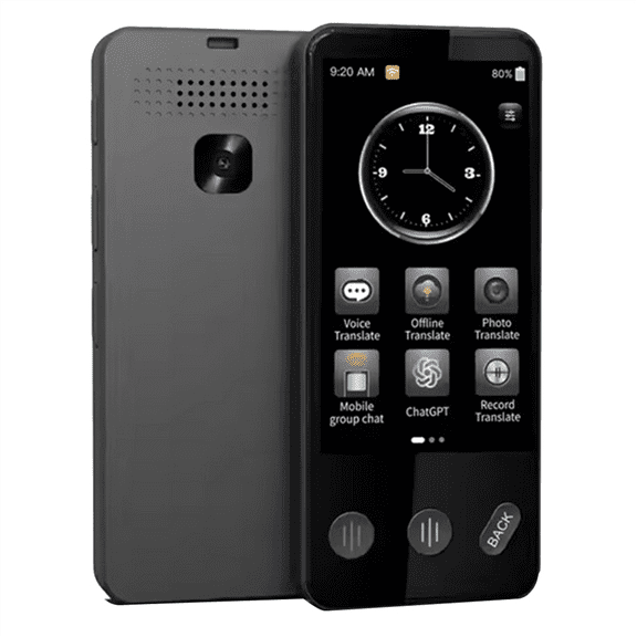 Smart Voice Translator Device Multi 139 Languages Translation Portable Photo Record Text Machine