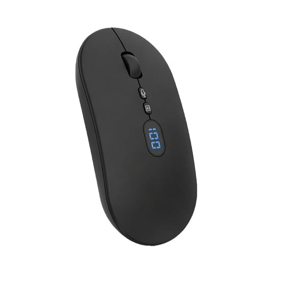 Smart Voice Wireless Mouse Bluetooth Rechargeable Speech-to-Text Translation Ergonomic Silent Click