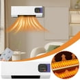 thumbnail image 1 of Smart Wall Heater, Wall-mounted Electric Heater , Adjustable Thermostat, Large Room Coverage, Easy-Mount Heater 1500W Fast Heating Space for Indoor Use, 1 of 8