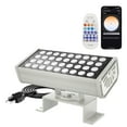 thumbnail image 1 of Smart Wall Washer Light Bar, Outdoor Tunable White LED Flood Light for Wall Wash Lighting & Security, 2700K-6500K Adjustable Color Temperature, 1-100% Dimmable, IP65, APP & RF Remote Control, 1 of 7