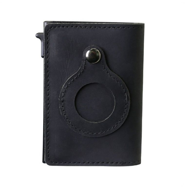  Air Tag Wallet  Premium Genuine Leather RFID Credit