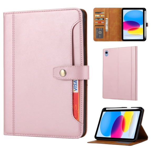 Smart Wallet Case For iPad Mini 6 / Mini (A17 Pro) 8.3 inch Folio Cover Flip Stand with Card/Pencil Holder