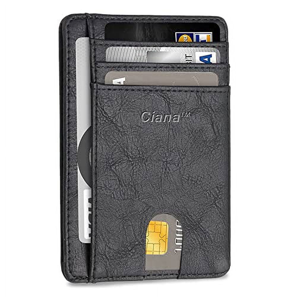 Smart Wallet Faux Leather Slim Wallet for Men & Women Best Front Pocket