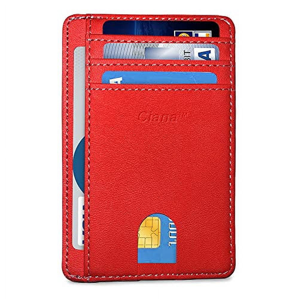 Smart Wallet Faux Leather Slim Wallet for Men & Women Best Front Pocket