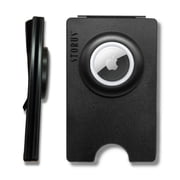 Smart Wallet Trackable , RFID Blocking Card Holder Money Clip with AIrTag Compartment, Never Lose Your Wallet Again, for Men. Gift