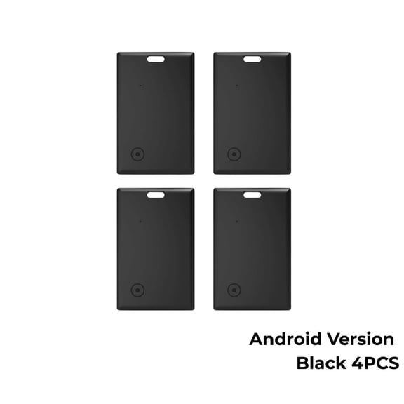 Smart Wallet Tracker Card, Bluetooth Item Locator for Luggage Passport Laptop, Slim Finder Device Compatible with Android Find My App, Portable Anti-Lost Tracking Card