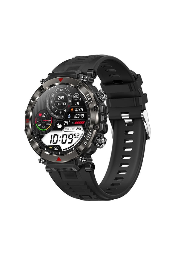 Smart Watch, 1.39 Inch HD Large Screen, IP67 Waterproof, Black