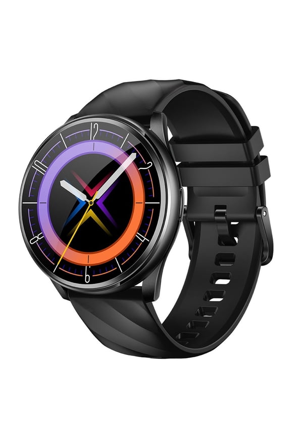 Smart Watch 1.46'' Round HD Display - IPX8 Waterproof Fitness Tracker with Bluetooth Calls, 7-Day Battery for Android iOS - Women's Health & Sleep Monitor Smartwatch