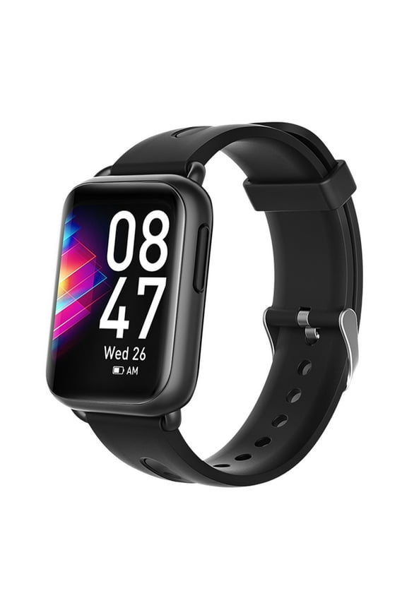 Smart Watch, 1.54" HD Smartwatch for Women Men, Fitness Watch with Multi-Sports Modes, IP67 Waterproof, Heart Rate/Sleep Monitor, Activity Trackers for iOS/Android,Black