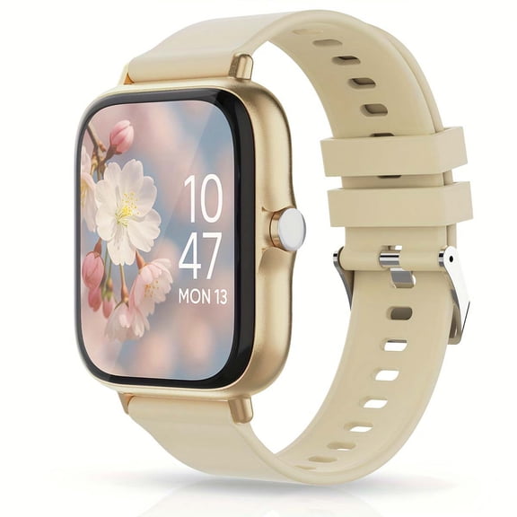 Smart Watch With 1.83" Full Touch Screen, Sport Watches, Multi-Sport Modes, Music-Control, Remote-Camera, Wireless Call And Answer, Pedometer, Information Alerts For IOS Android Phones,