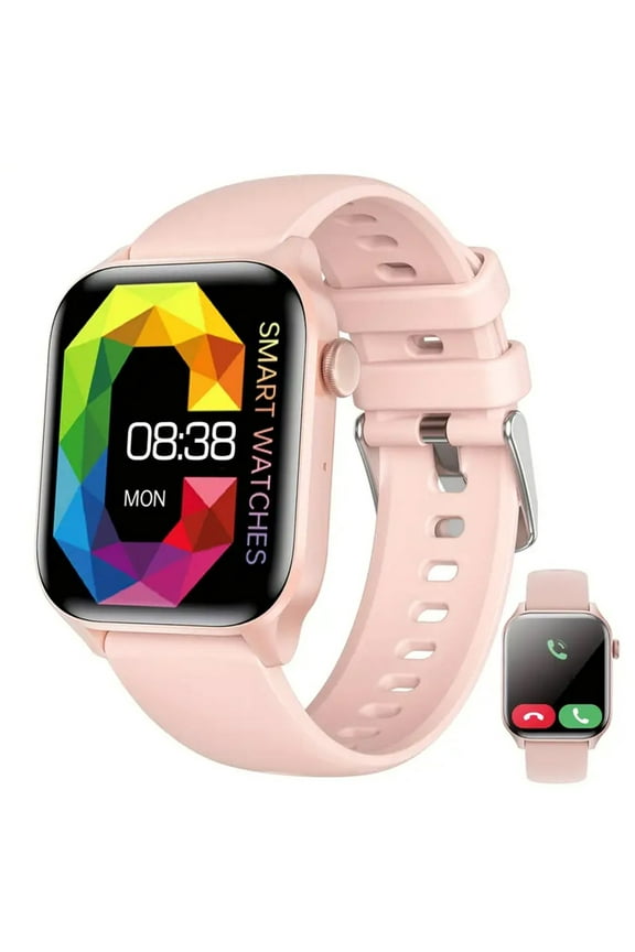 Smart Watch, 1.83" Touch Screen, Fitness Tracker, Heart Rate Monitor, Sleep Tracking, 20 Sports Modes, IP67 Waterproof, for Android, iOS, Men, Women, Unisex