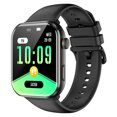 Smart Watch 1.96 Inch Touch Screen Fitness Tracker Watch with Bluetooth