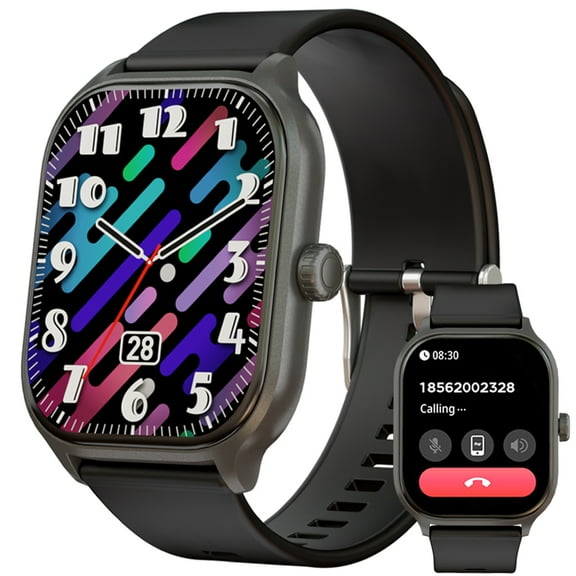 Smart Watch 2.01 Inch Wireless Call Smart Watch Fitness Watch with Activity Tracker Male and Female Compatible Android iPhone