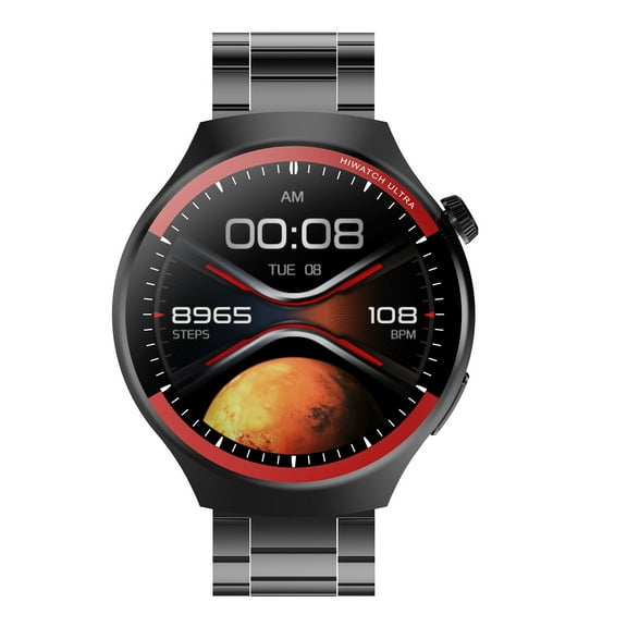 Smart Watch,24-Hour Health Management,with Replacement Strap,Bluetooth Sports Heart Rate Monitor Led Watch,Fitness Tracker With Multiple Exercise Modes(Black 2*2*0.6in)from ANMUYUM