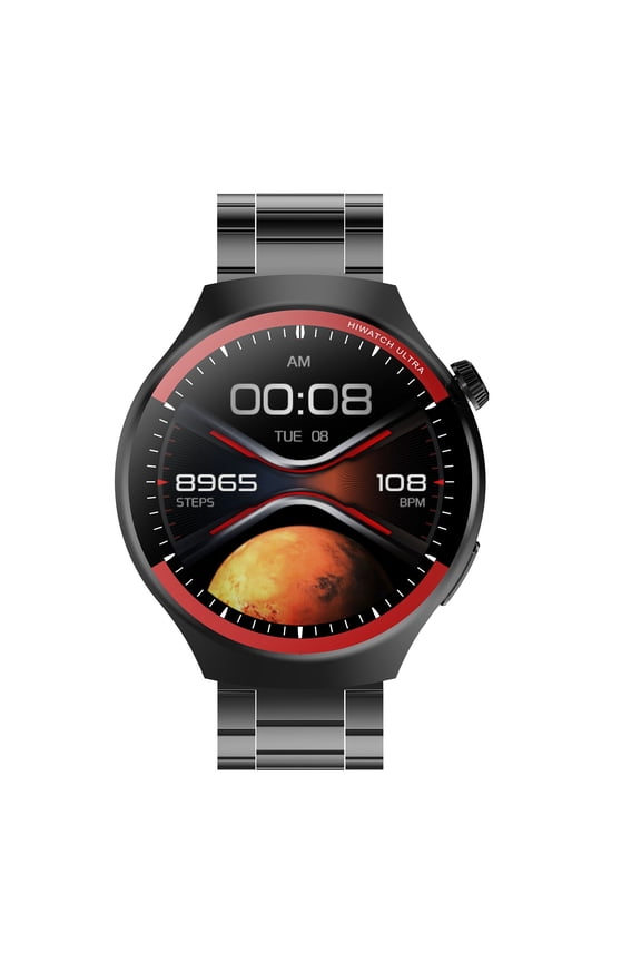 Smart Watch,24-Hour Health Management,with Replacement Strap,Bluetooth Sports Heart Rate Monitor Led Watch,Fitness Tracker With Multiple Exercise Modes(Black 2*2*0.6in)from ANMUYUM