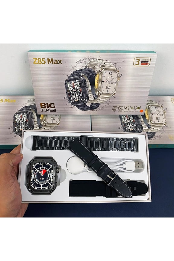 Smart Watch AMOLED Screen Wireless ChargerNFC Bluetooth Call Compass Al Vocie OutdoorSport Heart Rate Monitor Smartwatch