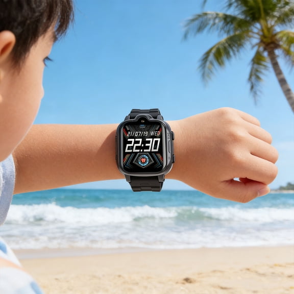 Home Electronics Watch Smart Watch Waterproofing Touch Screen 2 Way Voice and Video Call SOS Alarm 4G Phone Watch