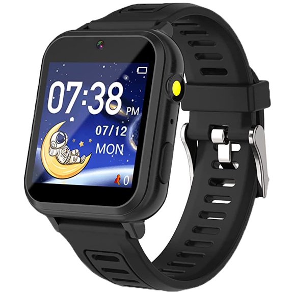 Smart Watch for Age 4-12, Smart Watch with 24 Games, HD Touch Screen,Camera, Music Player, Video and Audio Recording, Alarm Clock, Calendaring, Flashlight,Toddler Watch for Age 4-12 Years Old