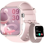 Smart Watch for Android and Apple iPhone, Blackview R30PRO IP68 Waterproof Smartwatch for Women Men , Smart Watch with Bluetooth Call(Answer/Make Calls), Pink